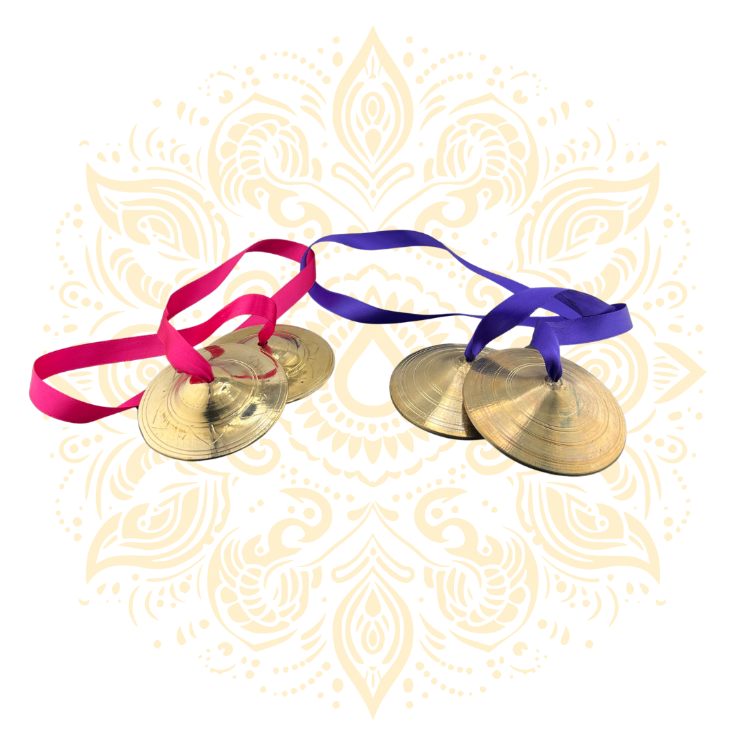 Brass Kartals (Medium Sizes) Kirtan Instrument