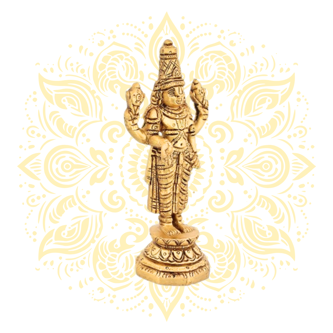 Brass Balaji Murti 7"
