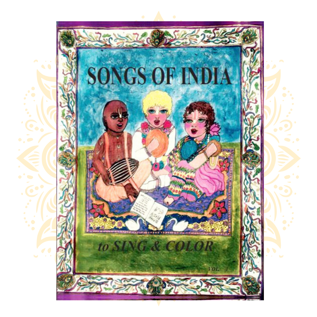 Songs of India to Sing & Color - A Children's Book - Matchless Gifts