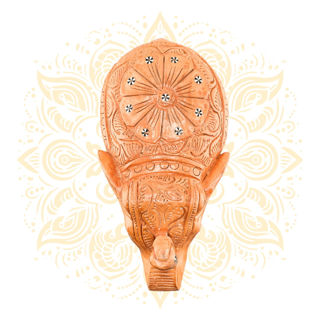 Wooden Chokdi Elephant - Matchless Gifts