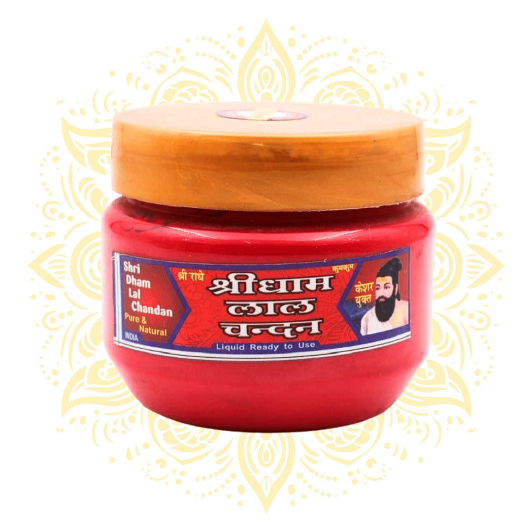 Bhakti Shringar Red Liquid Chandan Tilak 160g - Matchless Gifts1