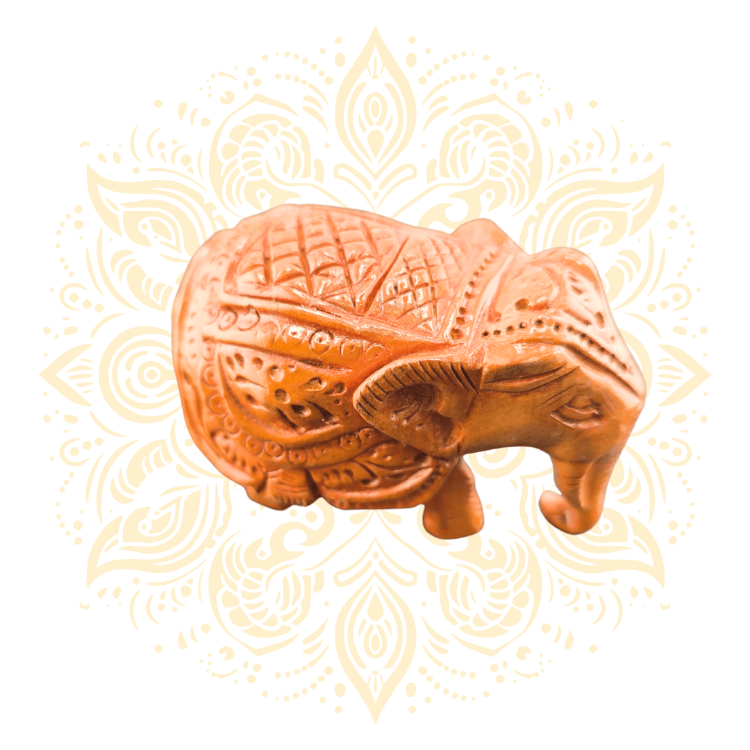 Wooden Shyar Carving Elephant - Matchless Gifts