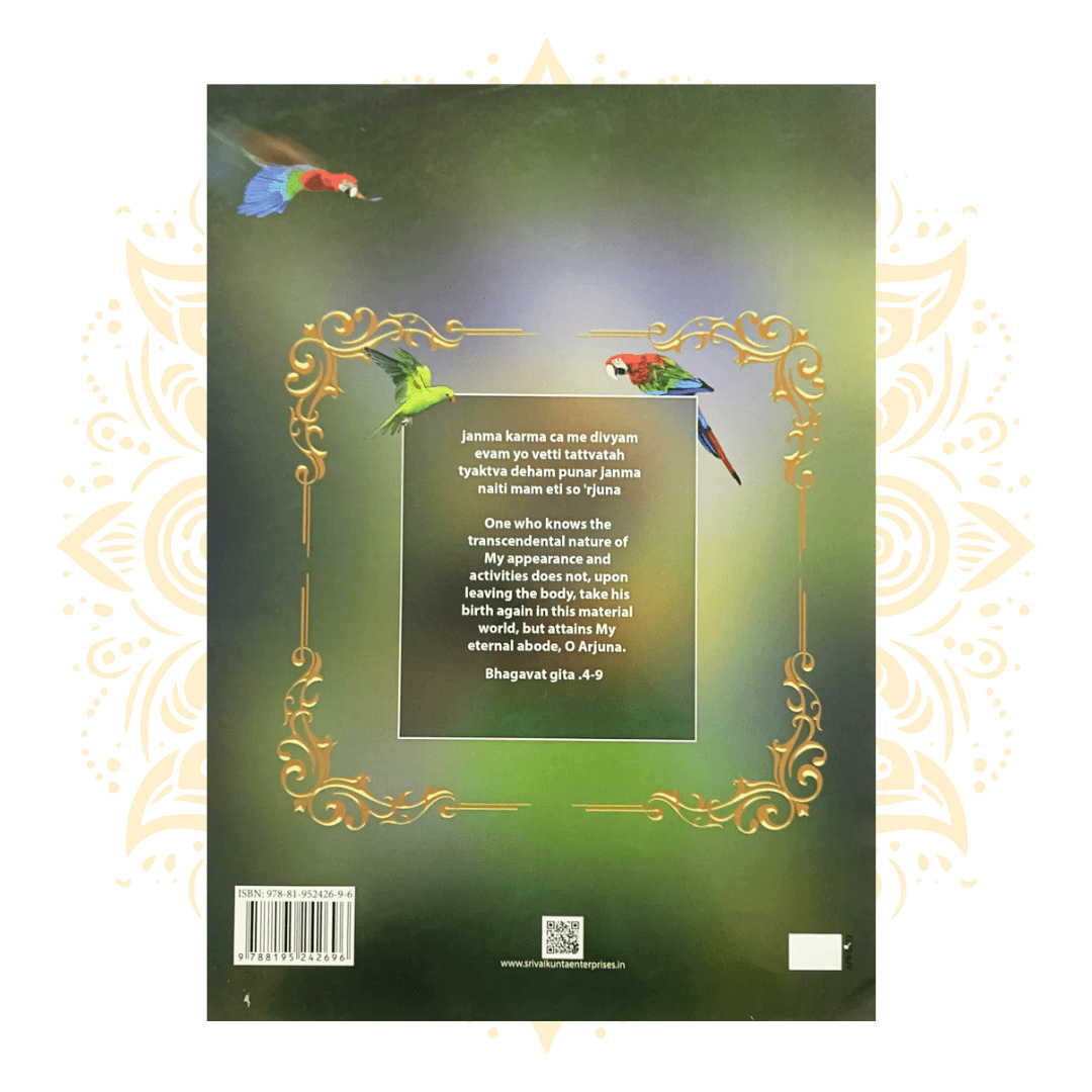 Games Lord Krishna Played in Vrindavan - Coloring Book - Matchless Gifts