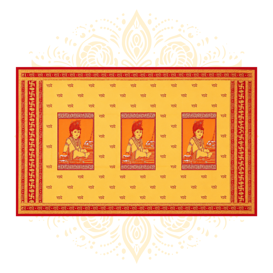 Makhan Chor Printed Cotton Chadar