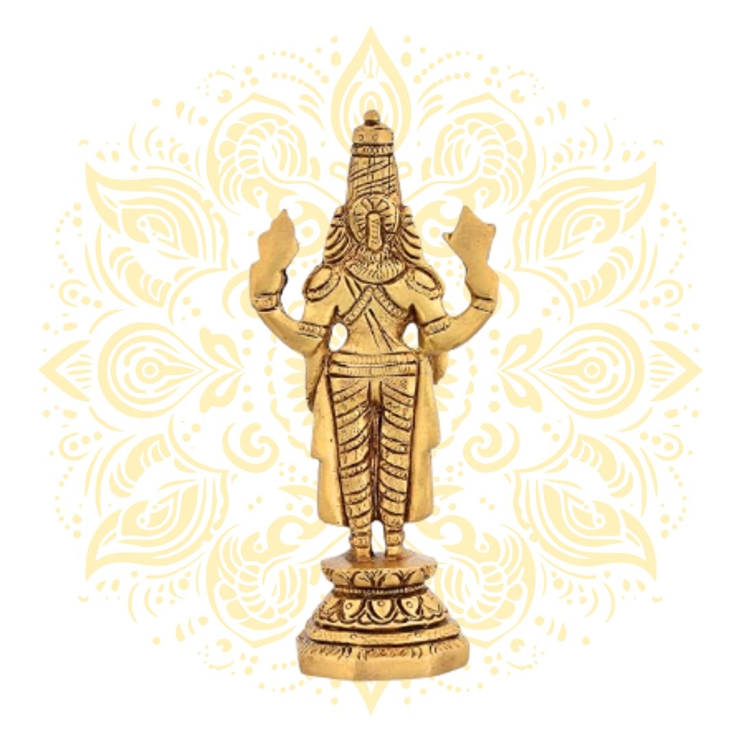 Brass Balaji Murti 7"