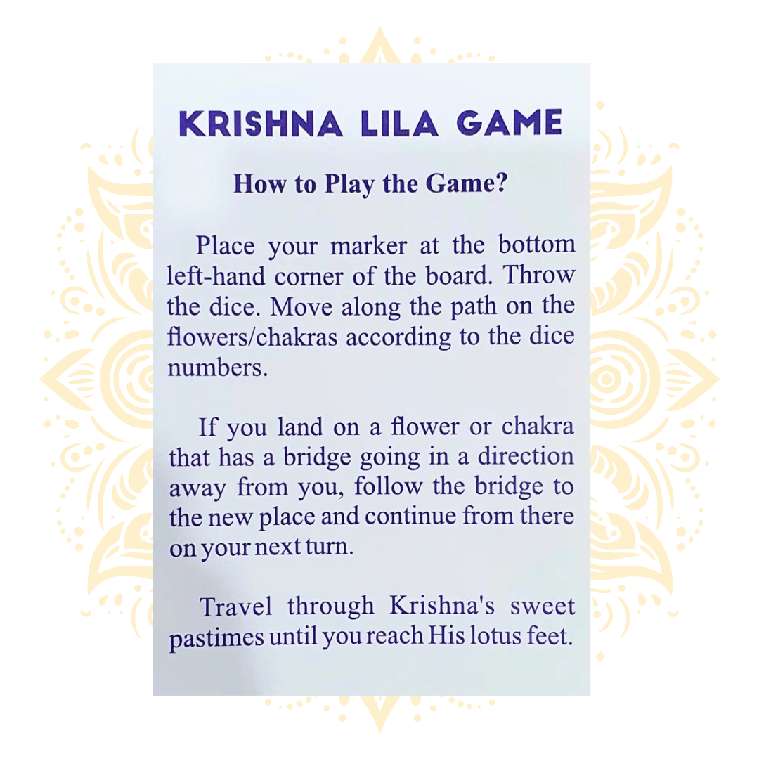 Krishna Lila Game - Matchless Gifts