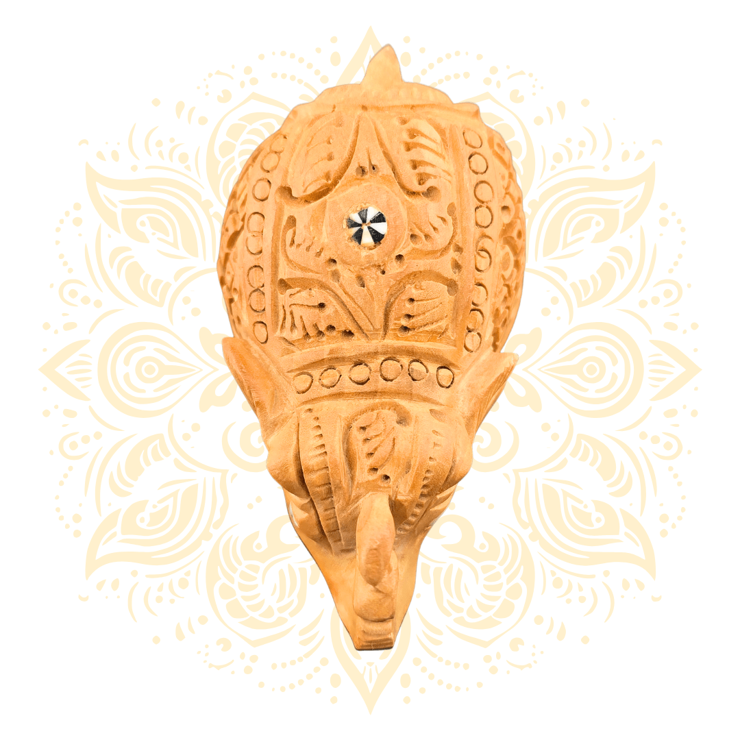 Wooden Chokdi Elephant - Matchless Gifts