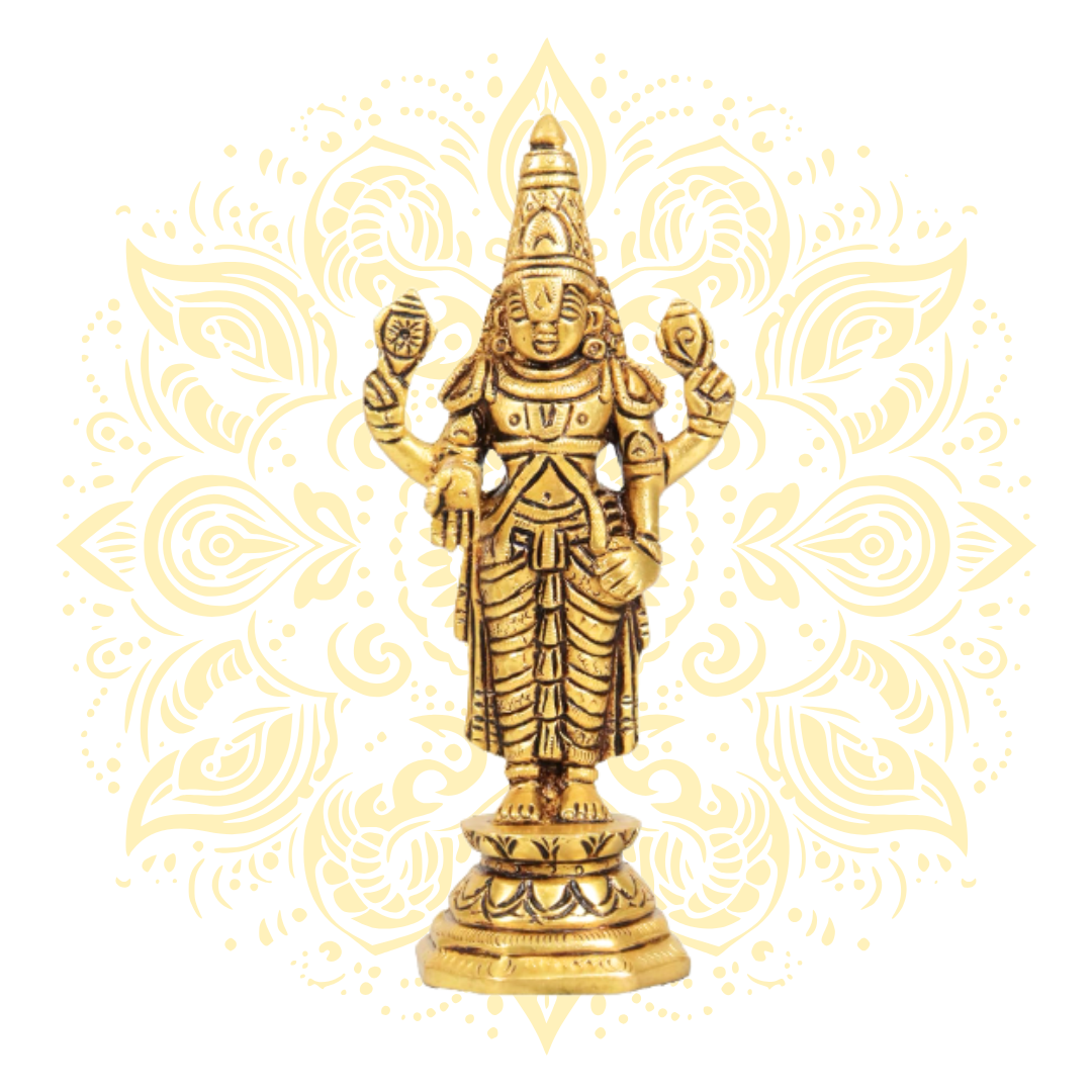 Brass Balaji Murti 7"