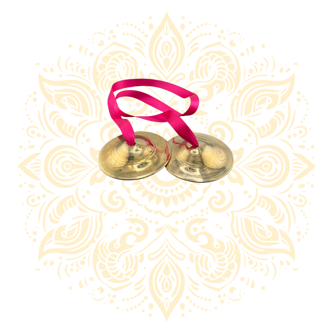 Brass Kartals (Medium Sizes) Kirtan Instrument