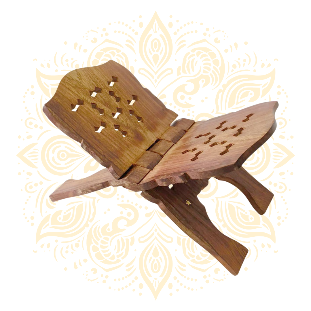 Wooden Folding Book Stand