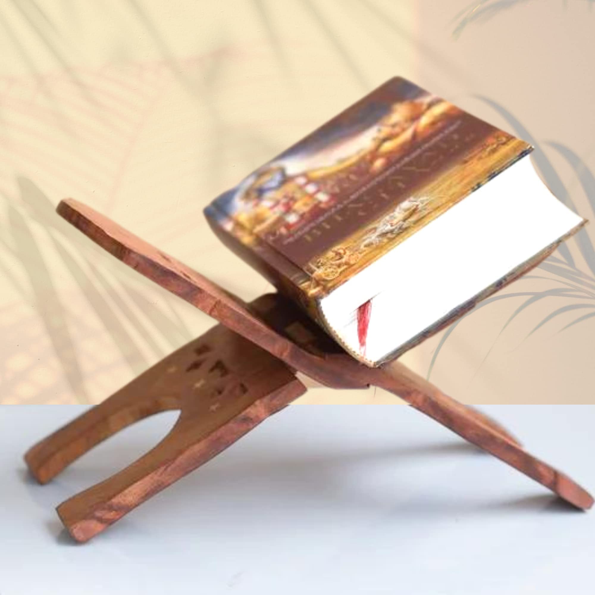 Wooden Folding Book Stand