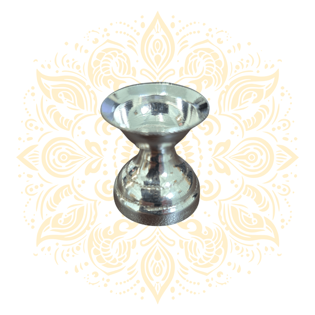925 Sterling Silver Oil Lamp (Diya) - Matchless Gifts