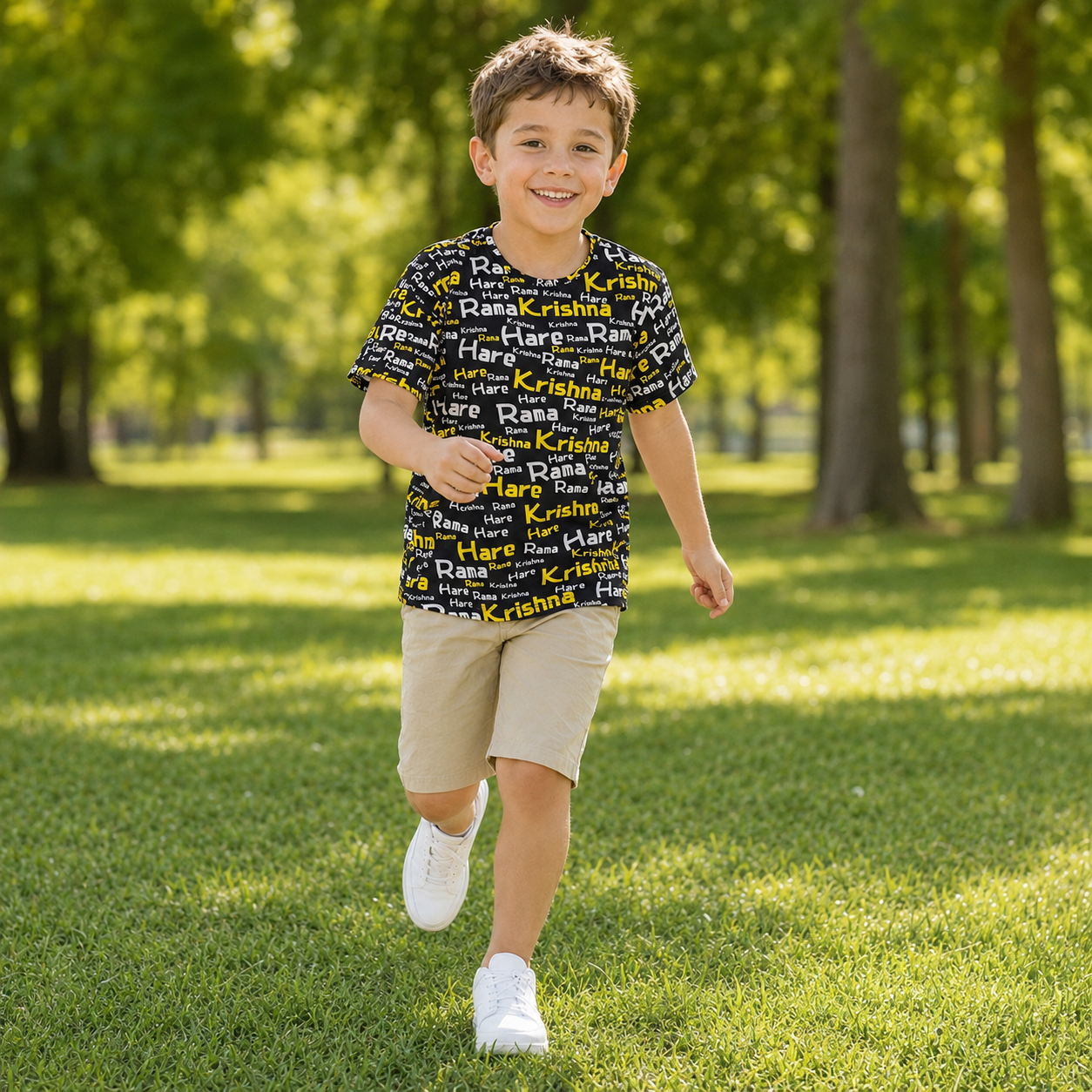 Kids Hare Krishna Rama All-Over Print T-Shirt - Matchless Gifts2