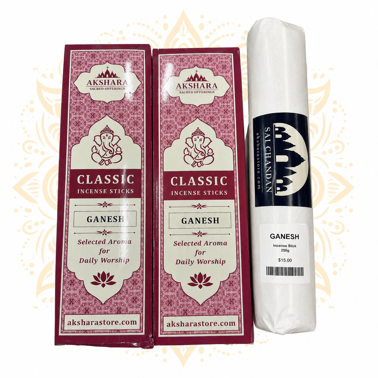 Ganesh Incense Sticks – Traditional Floral Fragrance