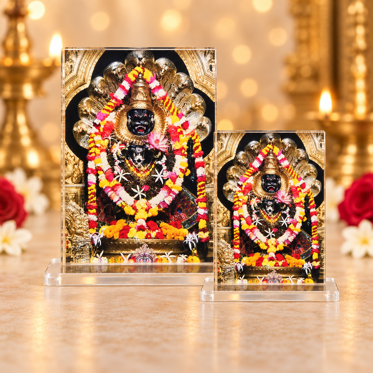 Acrylic Narasimha Photo Stand – Choose Your Size