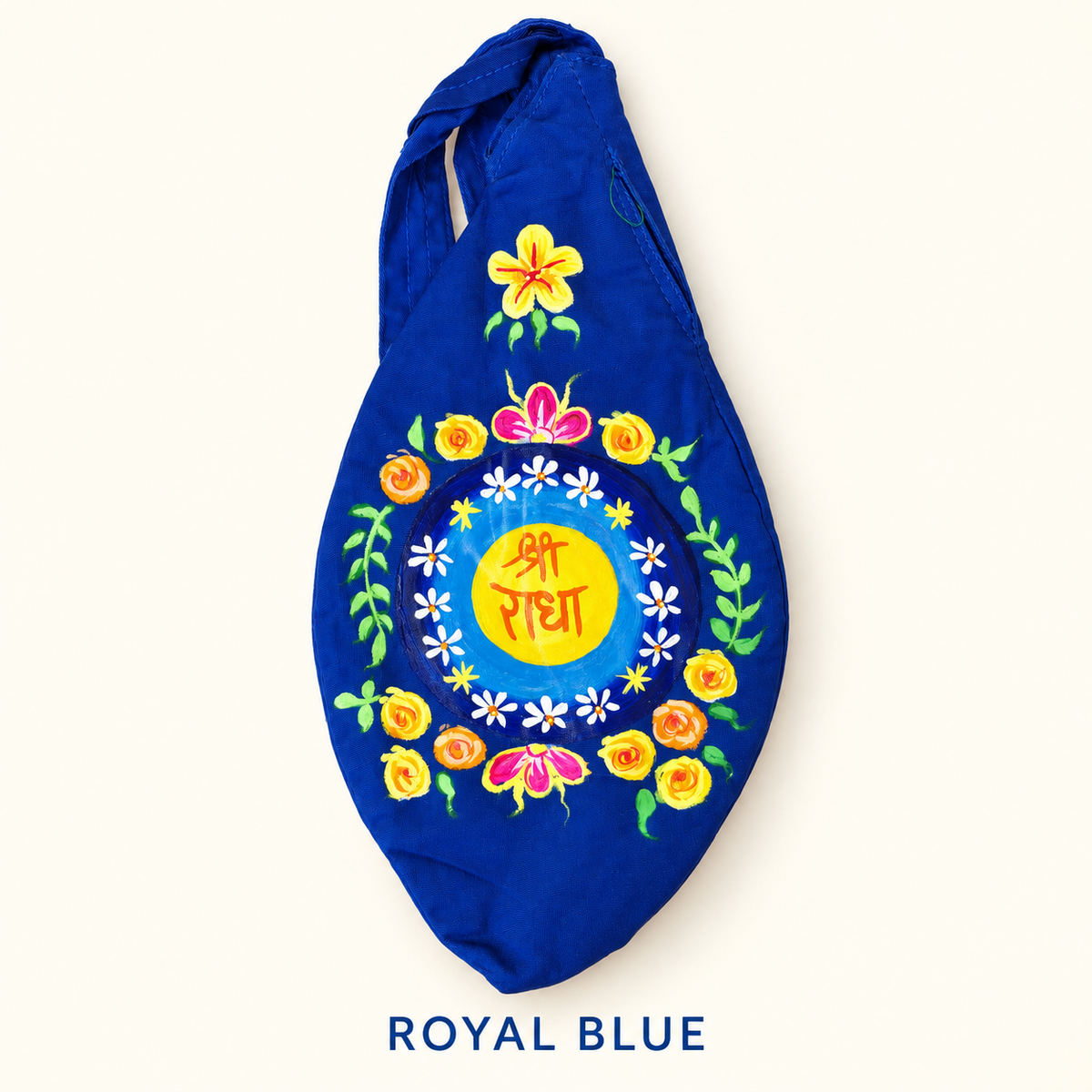 Sri Radha Bead Bag Hand Painted