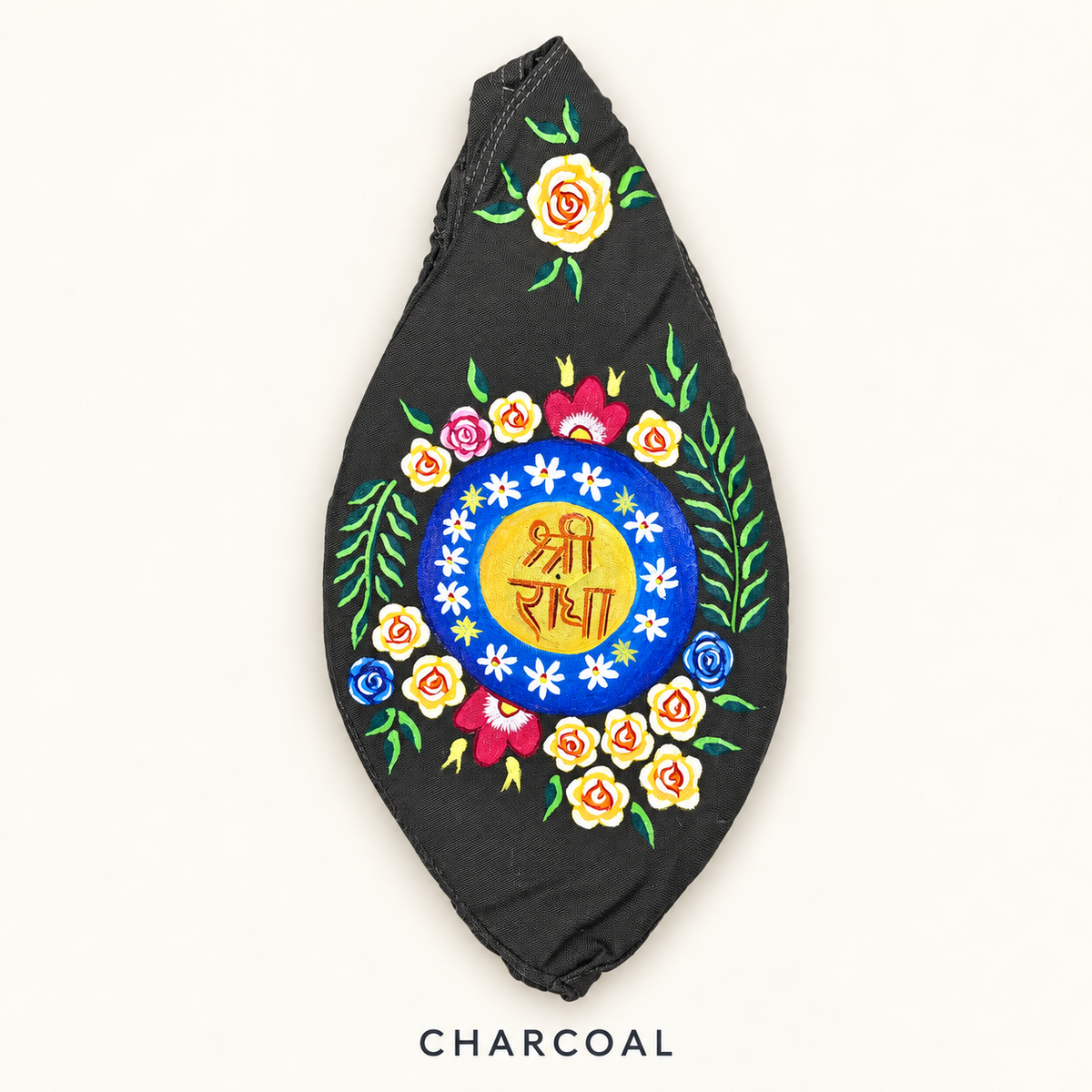 Sri Radha Bead Bag Hand Painted