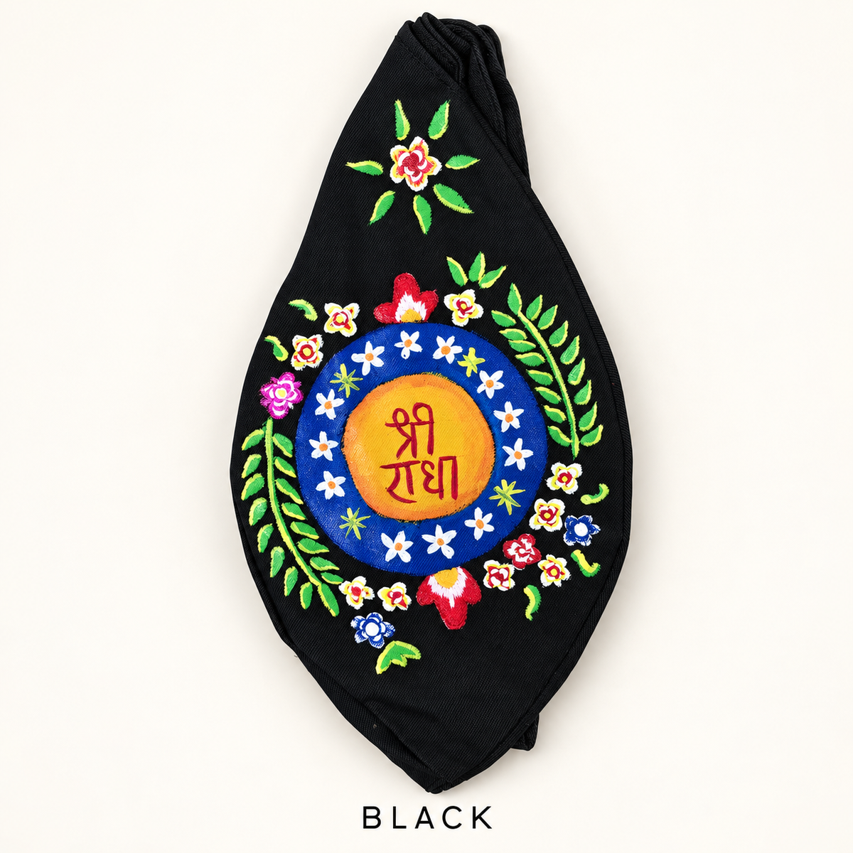 Sri Radha Bead Bag Hand Painted