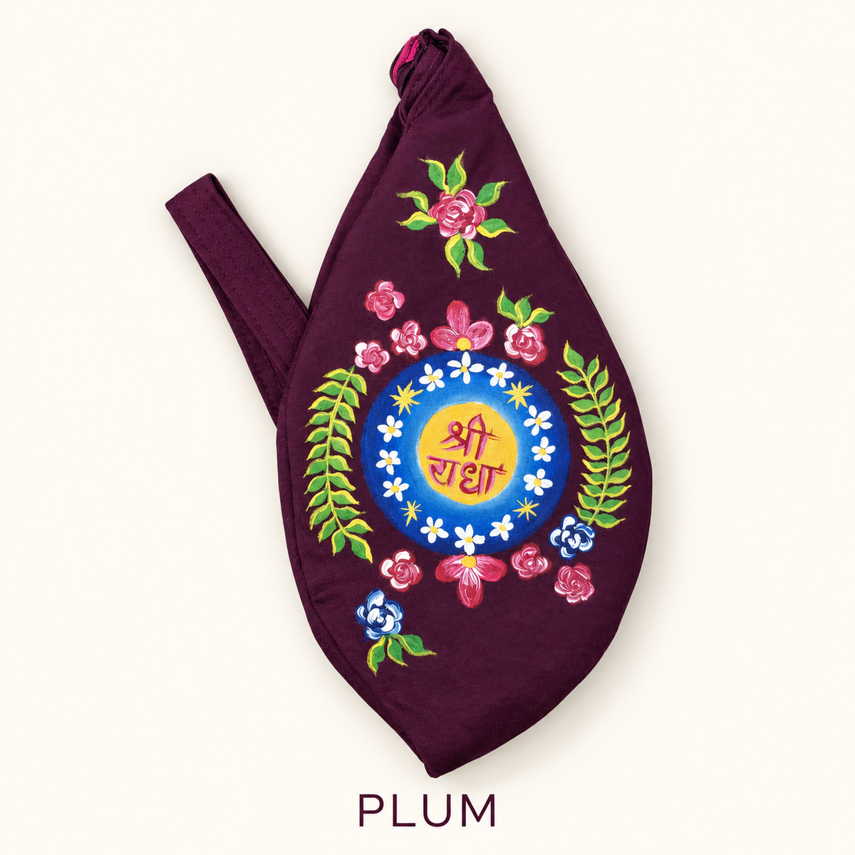 Sri Radha Bead Bag Hand Painted