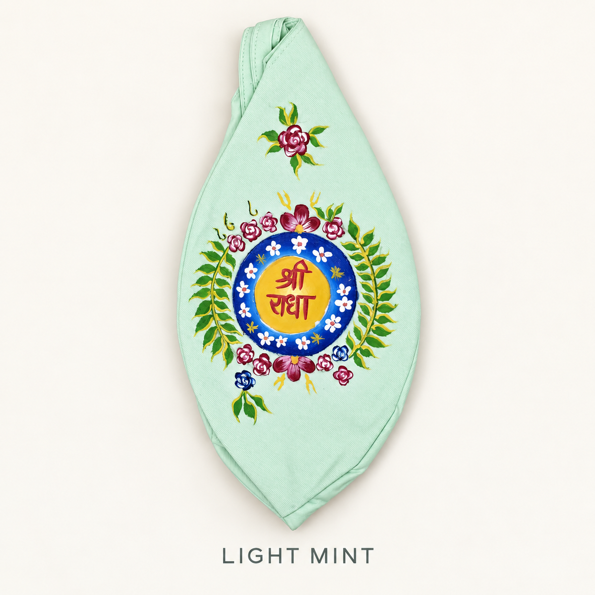 Sri Radha Bead Bag Hand Painted