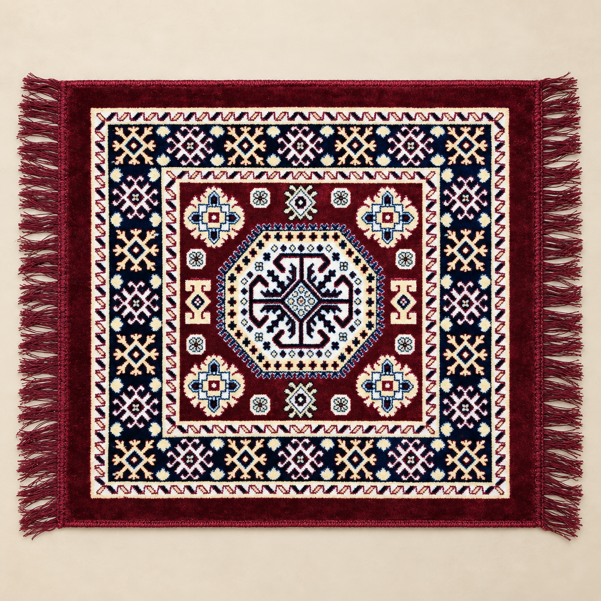 Velvet Pooja Aasan & Meditation Rug 20" x 19"