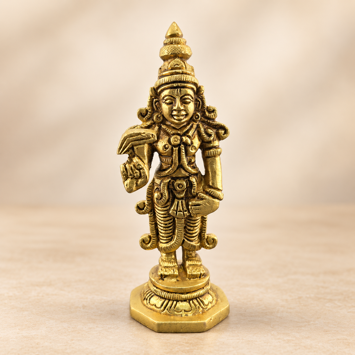 Brass Dashavatara of Vishnu Murti 4" – Choose Your Avatar