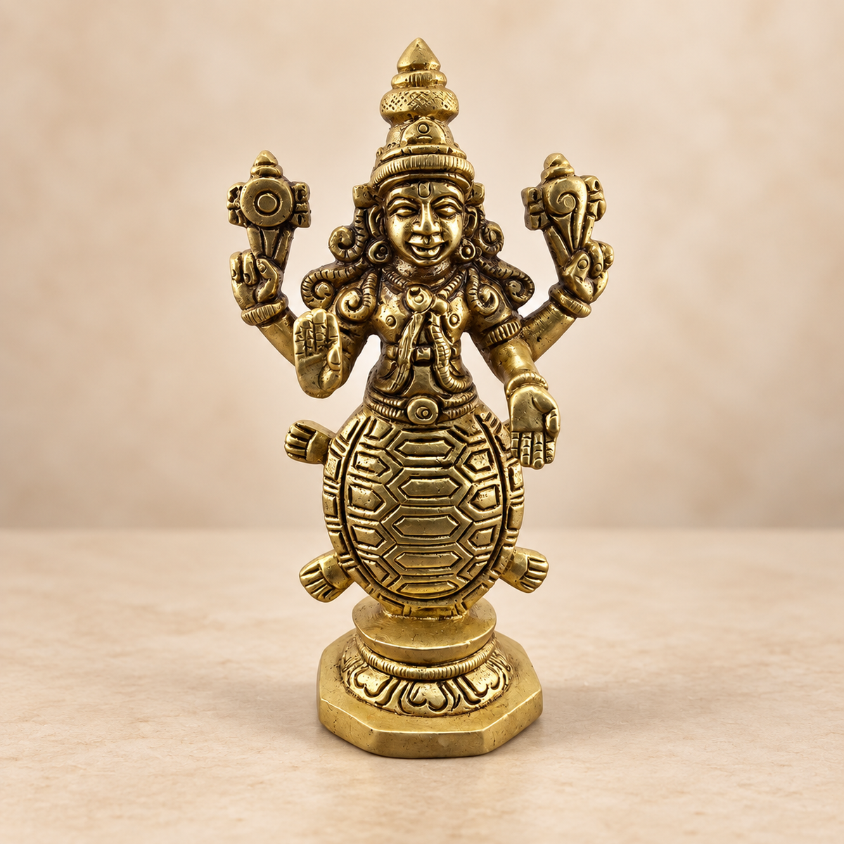 Brass Dashavatara of Vishnu Murti 4" – Choose Your Avatar