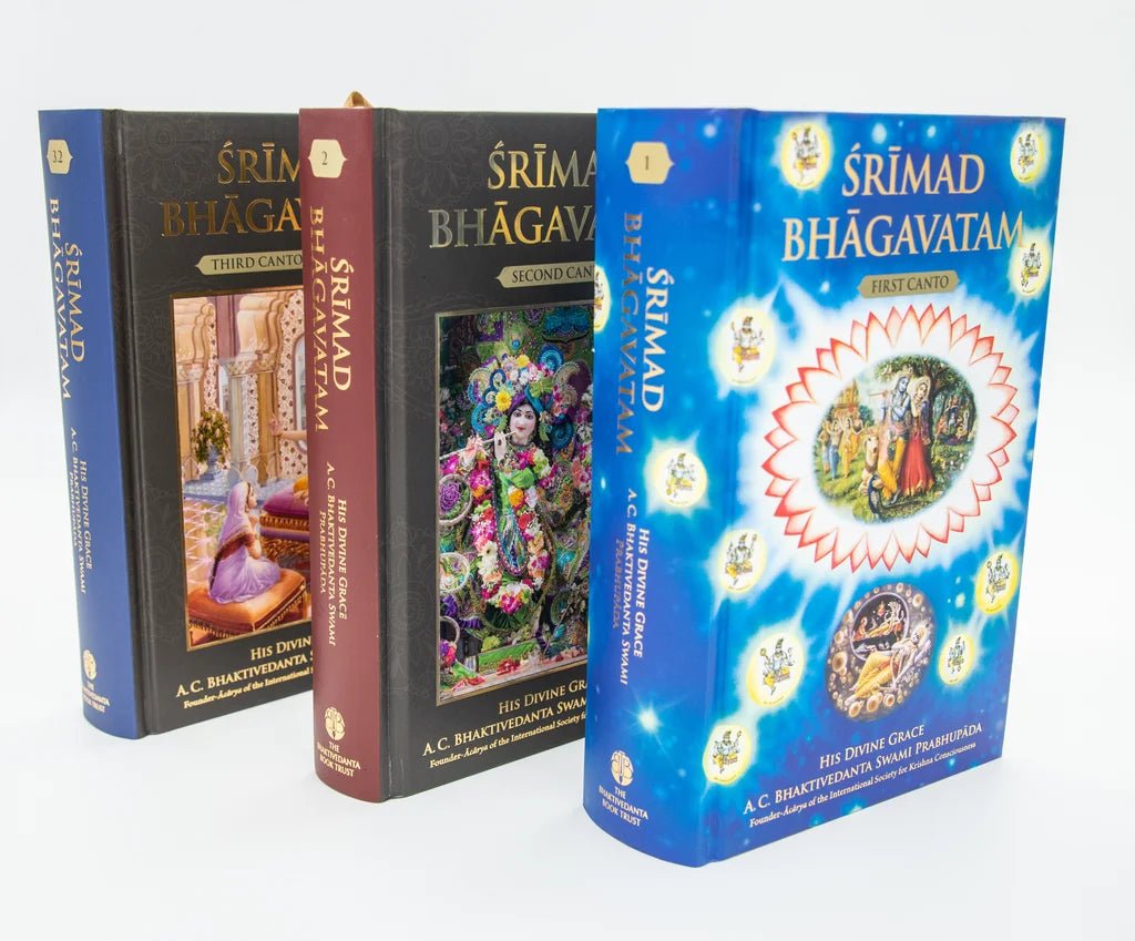 Srimad Bhagavatam Set (18 Volumes) - multiple languages available - Matchless Gifts