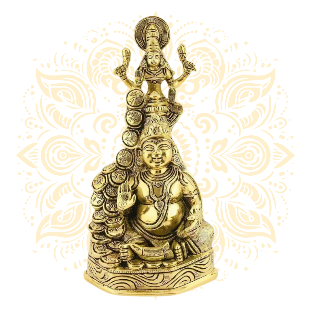 Brass Kubera Statue Collection - Matchless Gifts1