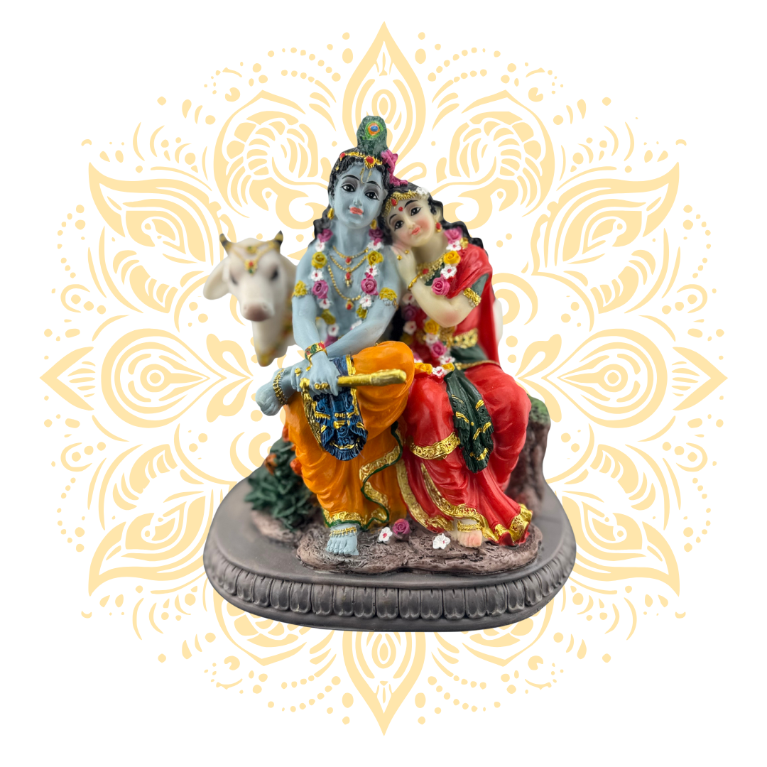 Polyresin Divine Couple 6"