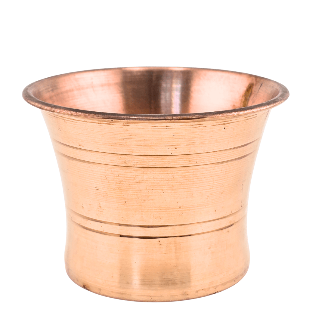 Pure Copper Panch Patra Set – 3 Sizes - Matchless Gifts3