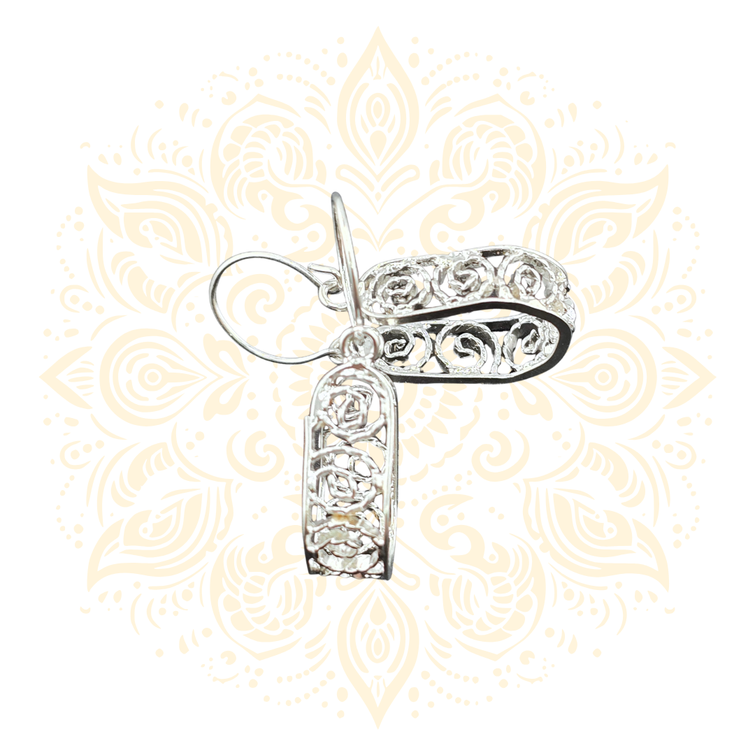 925 Sterling Silver Dangle Earrings