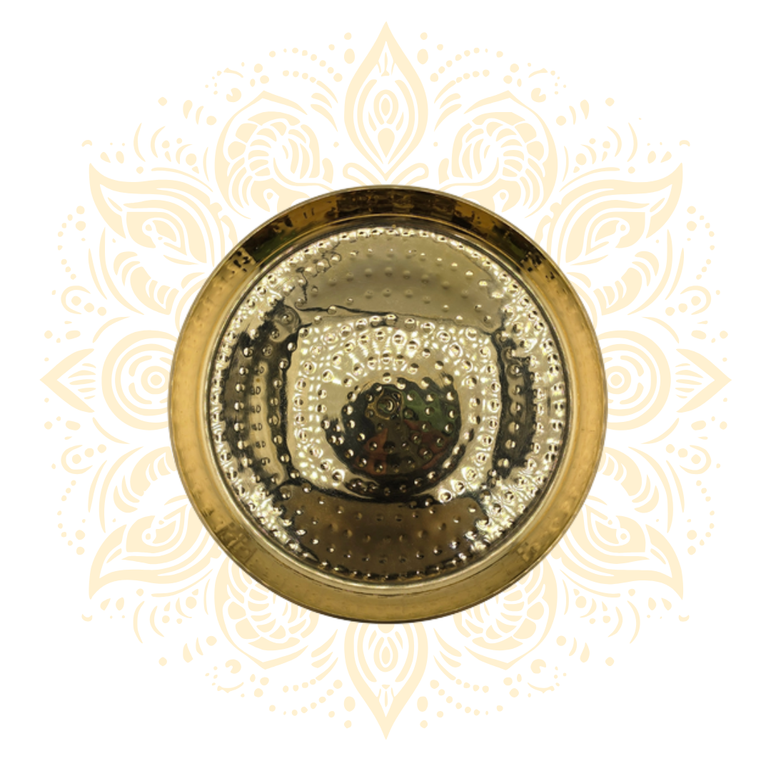 Kansa Brass Plate 12"
