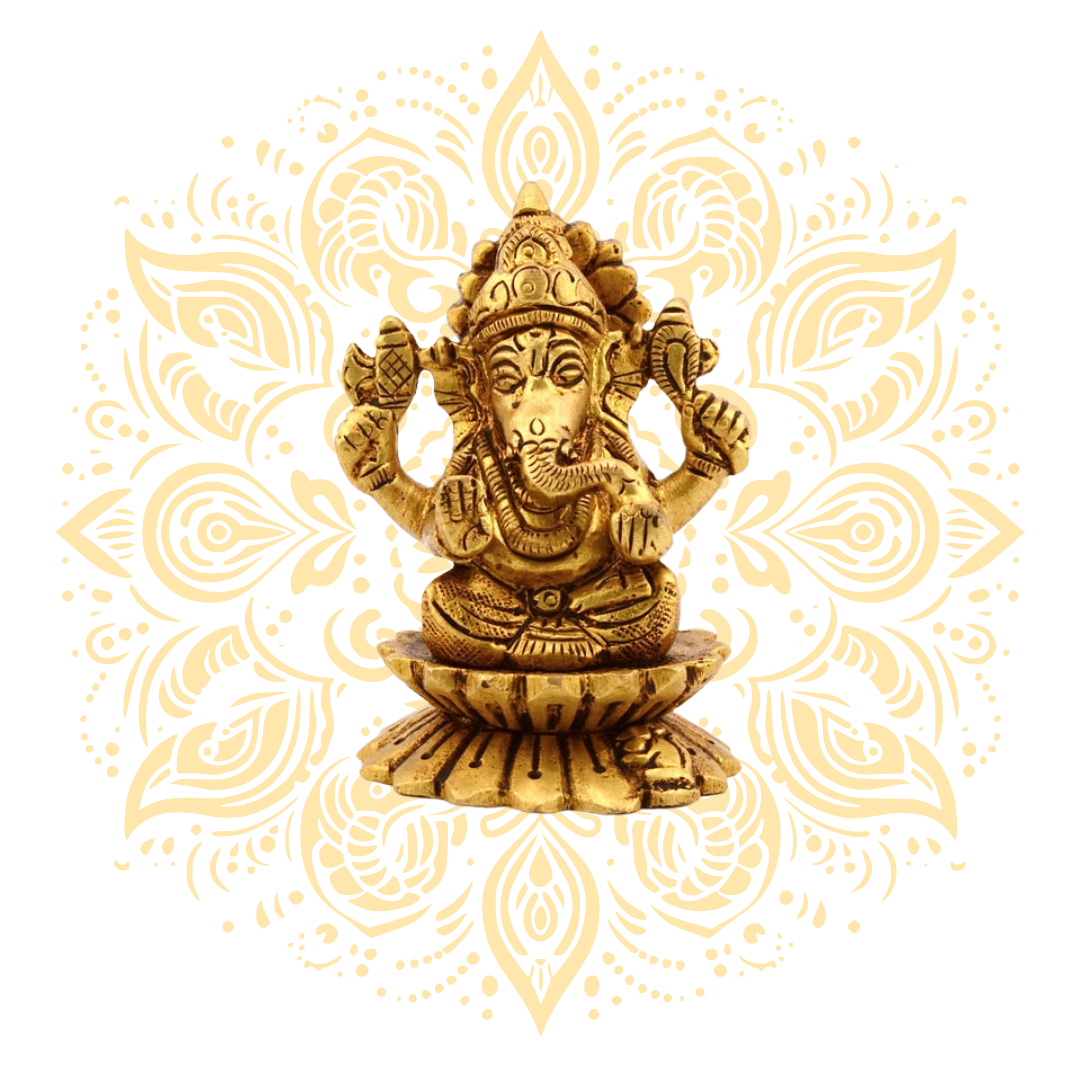 Brass Ganesh Assorted Figures 3-4" - Matchless Gifts
