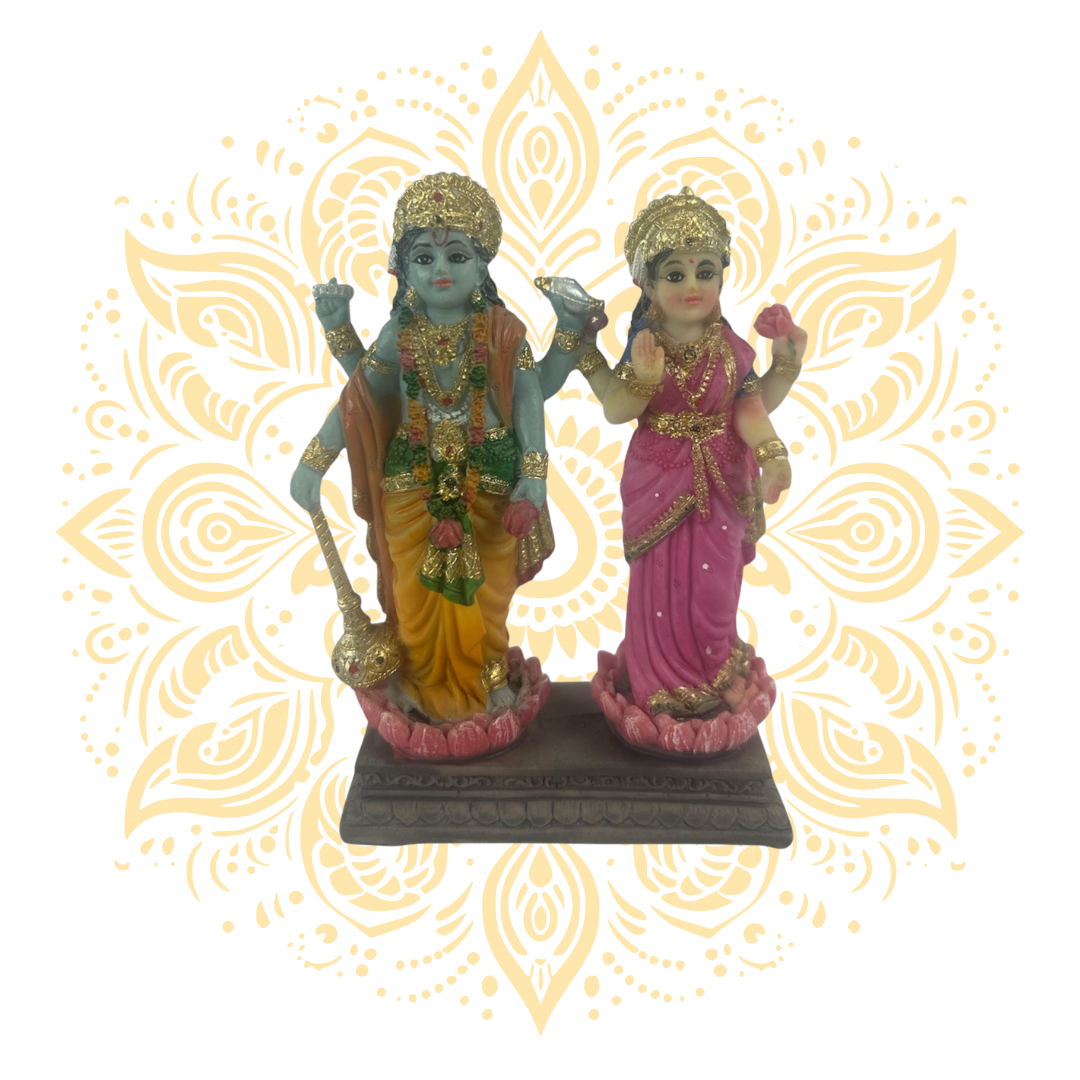 Polyresin Laxmi Narayana 4.5"