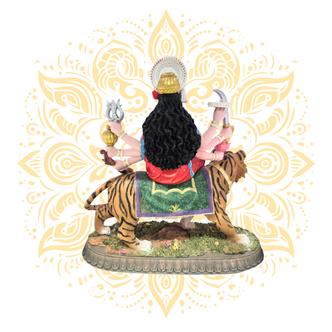 Polyresin Durga 3D (Grassland) 19"