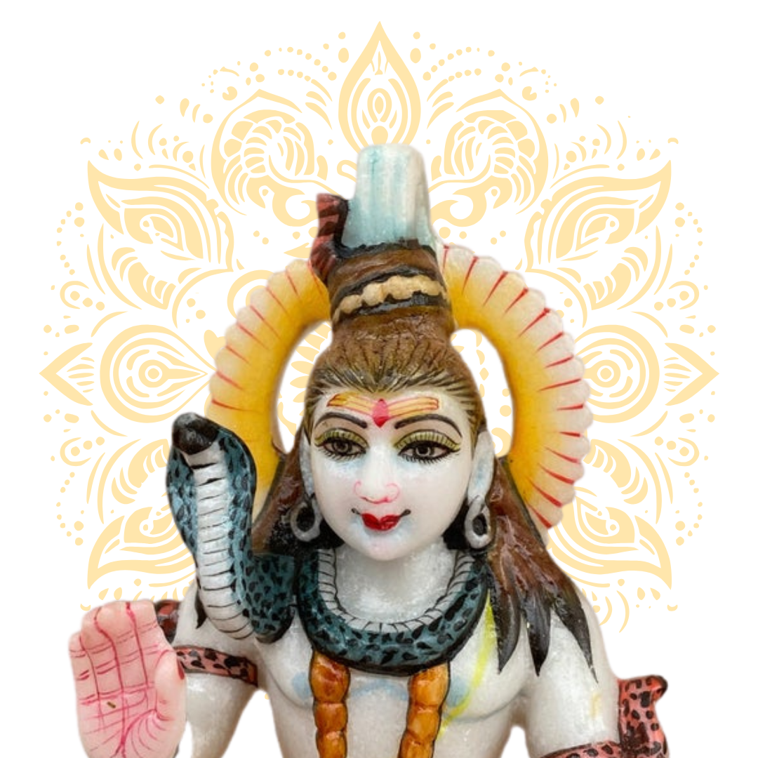 Marble Shiva