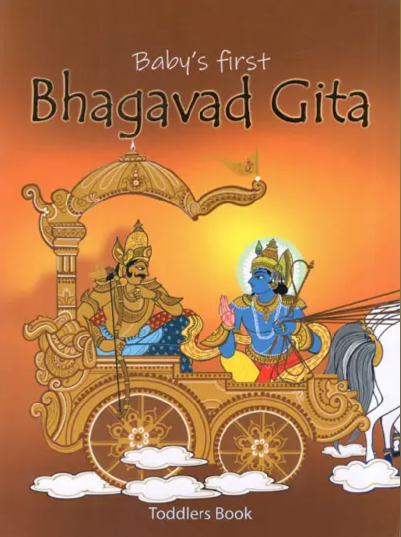 Baby's First Bhagavad Gita Toddlers Thick Cardboard Book