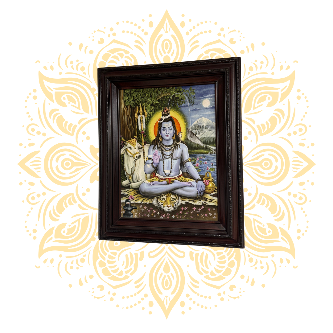 Framed Krishna Art