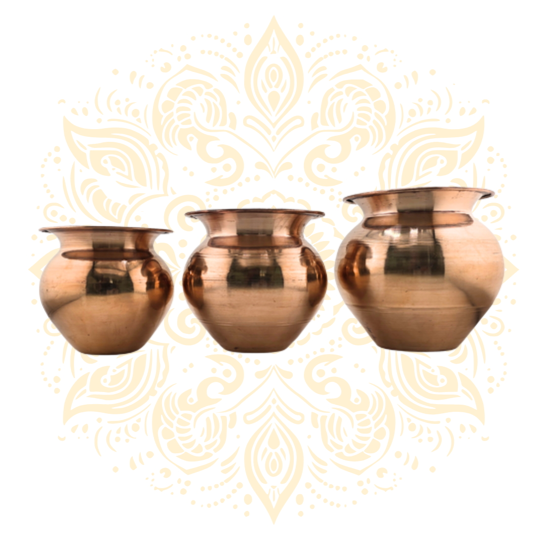 Copper Lota Water Pot for Worship - Matchless Gifts1