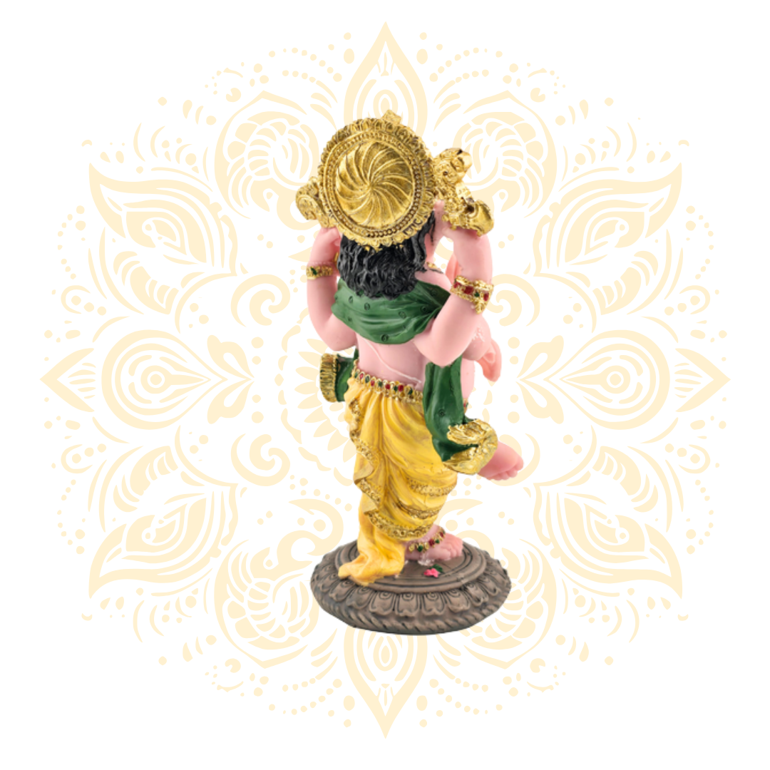 Polyresin Dancing Ganesh 5"