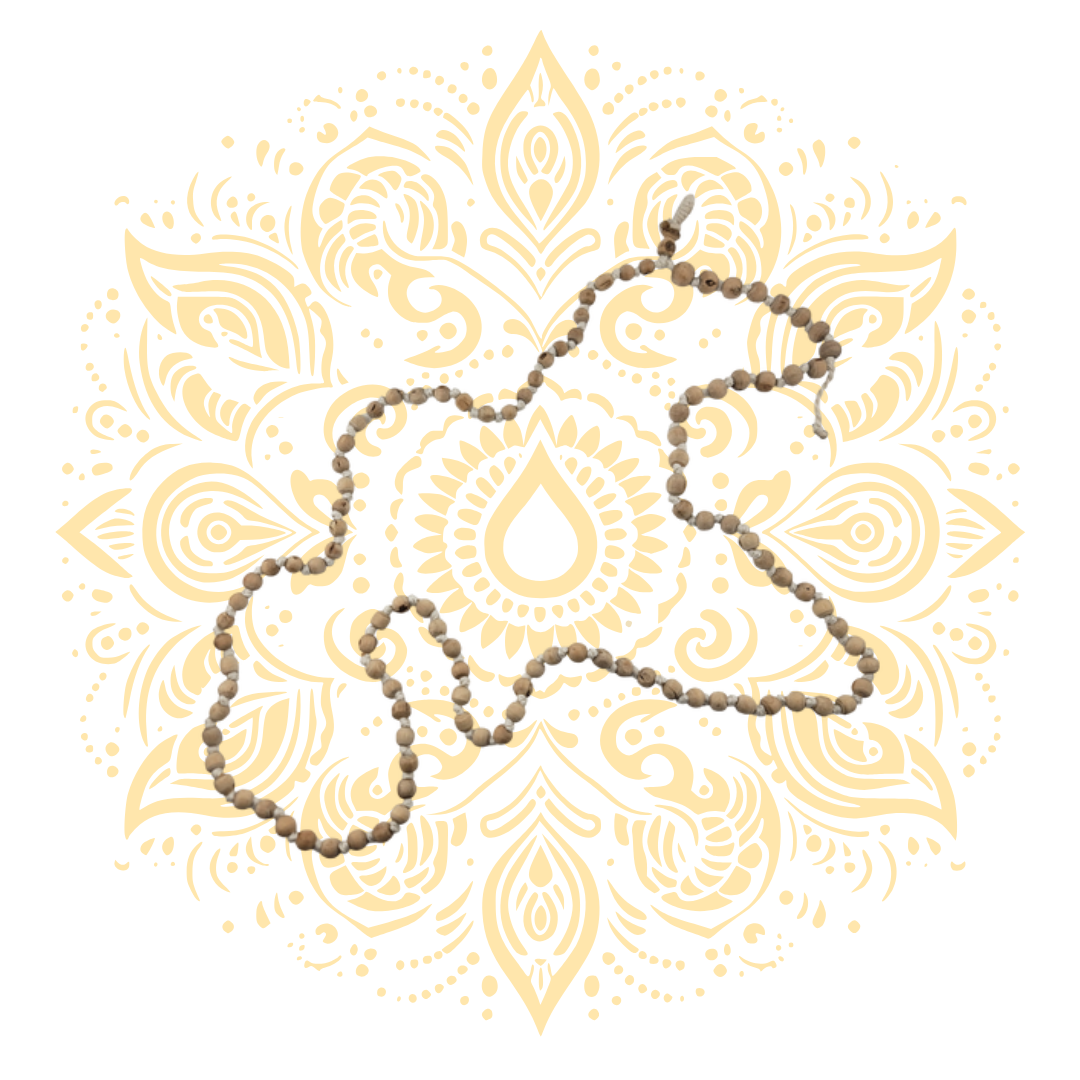 Tulasi Japa Mala with Smooth Medium Beads