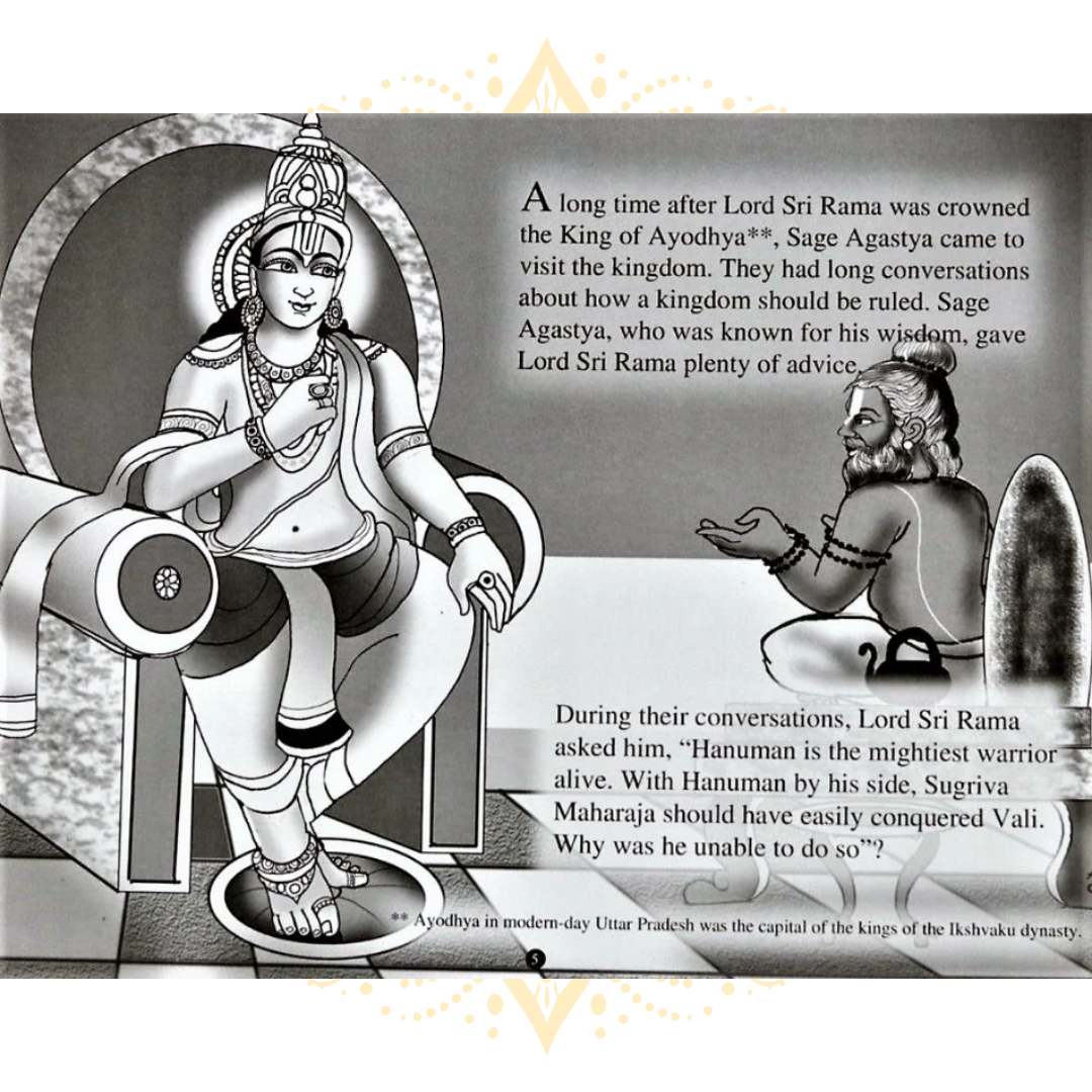 Hanuman – Children’s Story & Activity Book - Matchless Gifts