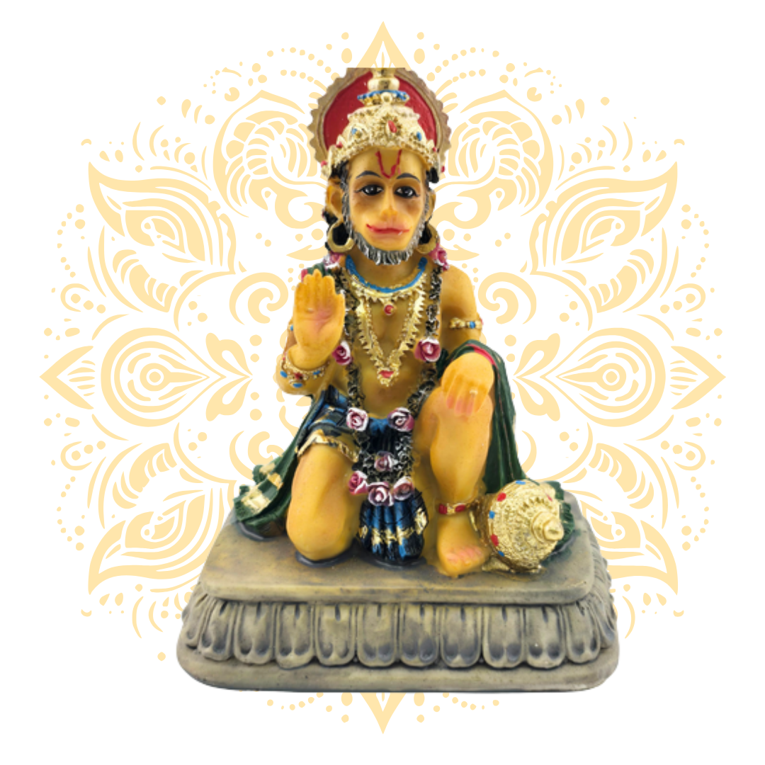 Polyresin Mini Hanuman 3.5"