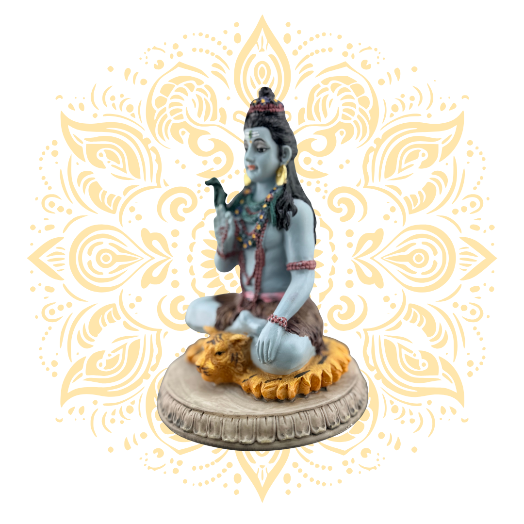Polyresin Lord Shiva Blessing Mudra 5" - Matchless Gifts4