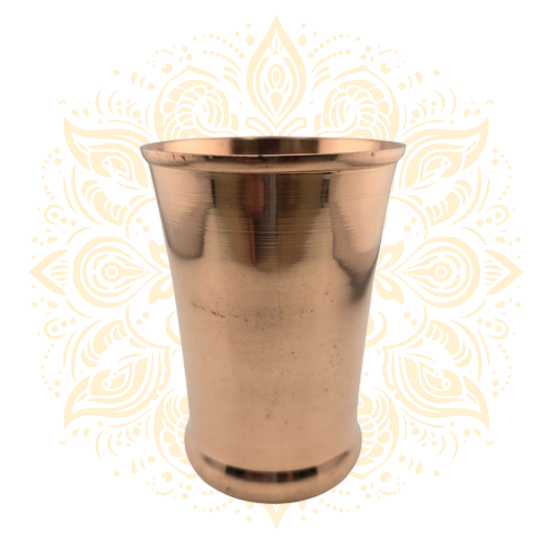 Copper Drinking Glass 4.5" - Plain