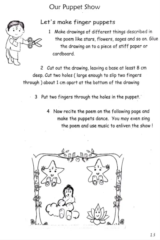 More About Krishna - A Children's Activity Book - Matchless Gifts