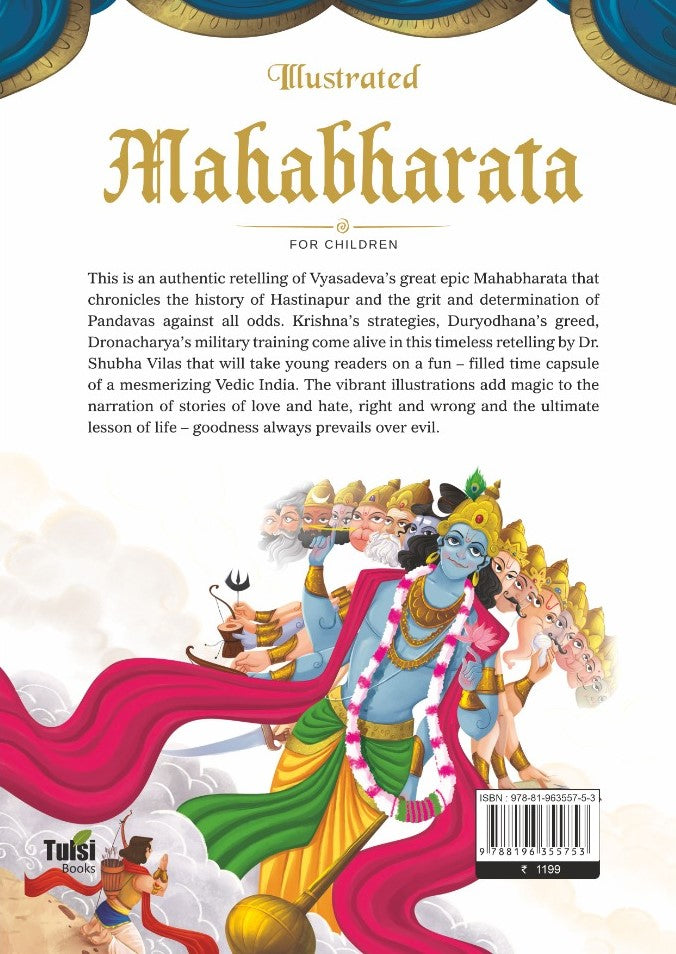 Illustrated Mahabharata for Children (Hardcover) by Shubha Vilas
