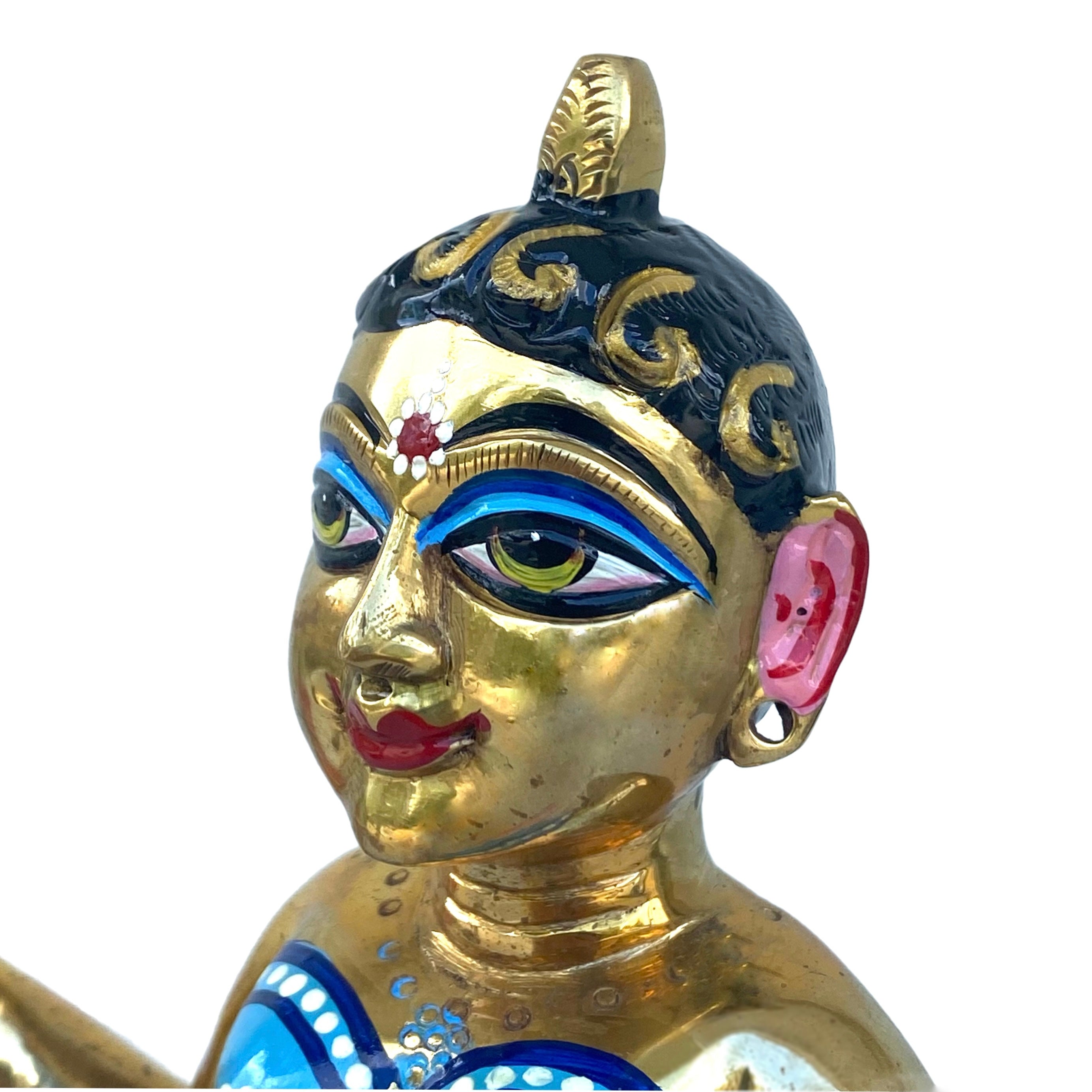 Brass Radha Krishna Set