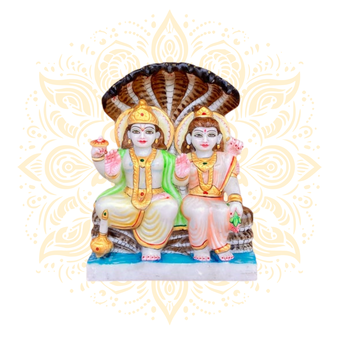 Sri Lakshmi Narayan on Seshnag 12"